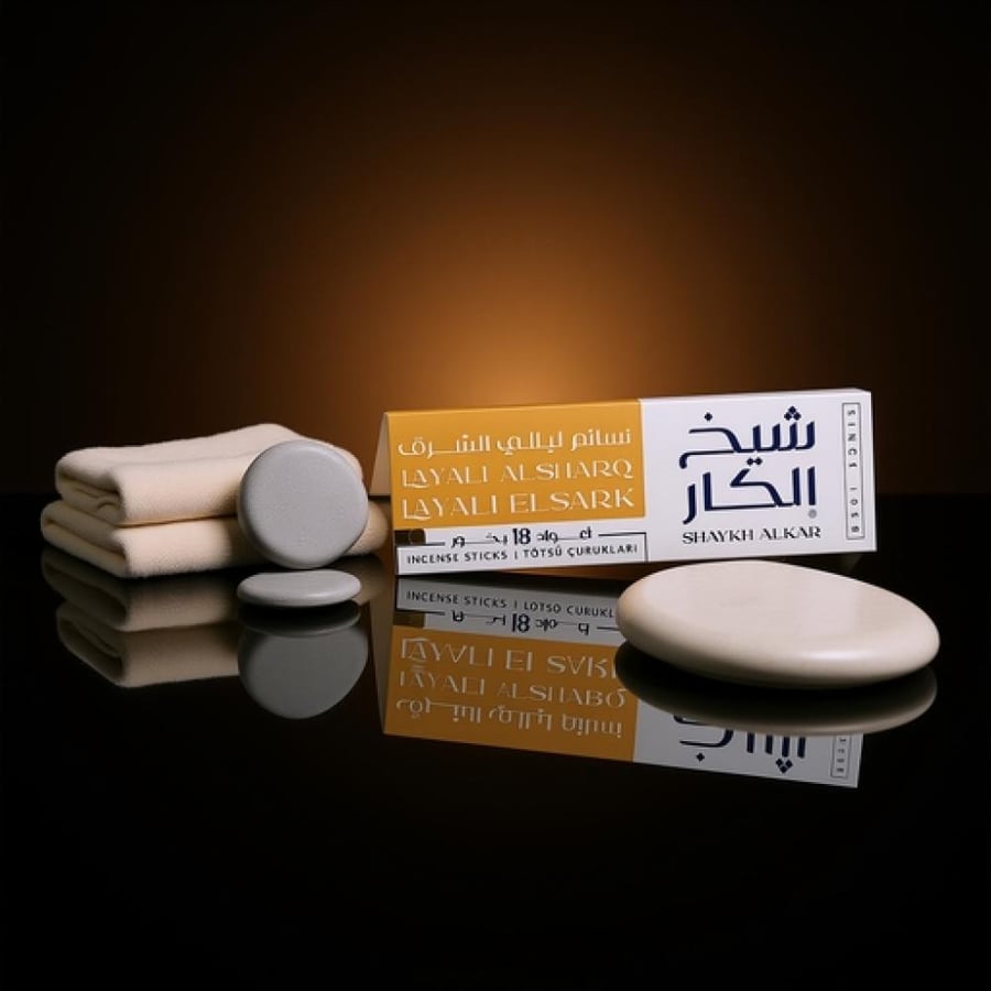 شيخ الكار بخور عود وصال - نسائم ليال الشرق 30 جم