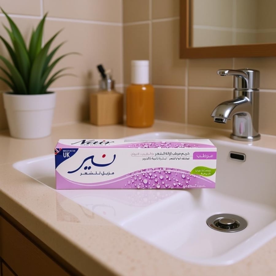 نير كريم مزيل الشعر المرطب مع الدراق وزيت النيرولي 110 جم