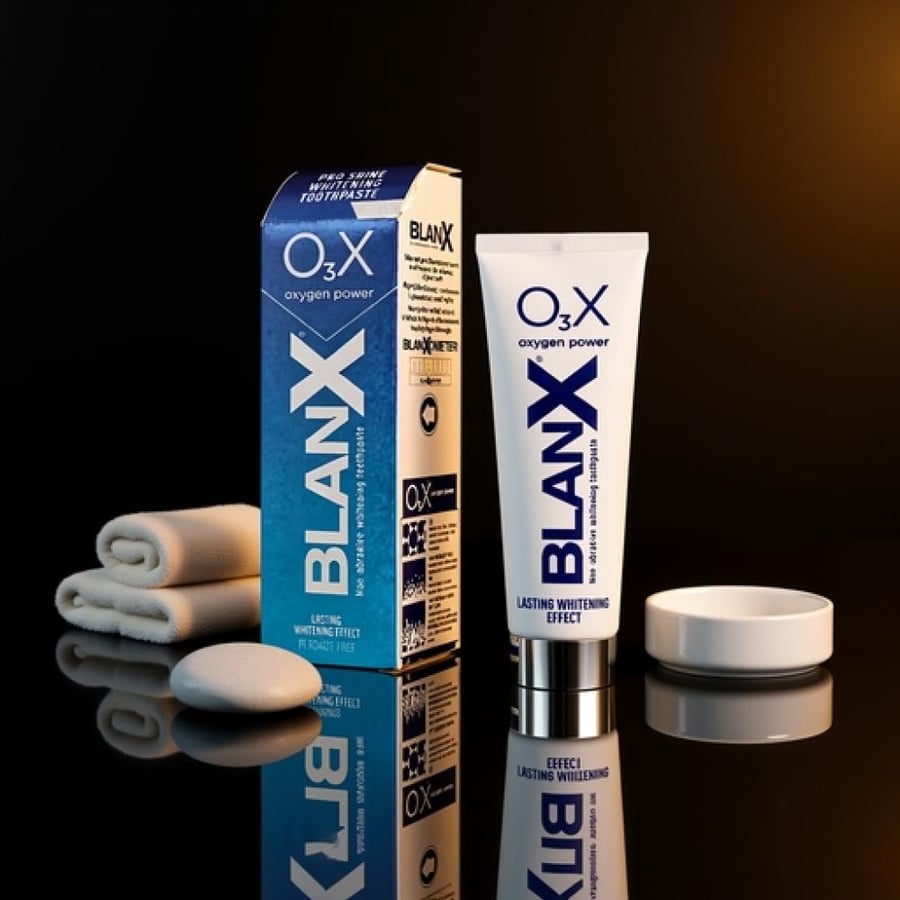 معجون أسنان بلانكس O3X المبيض بقوة الأكسجين النشط - 75 مل