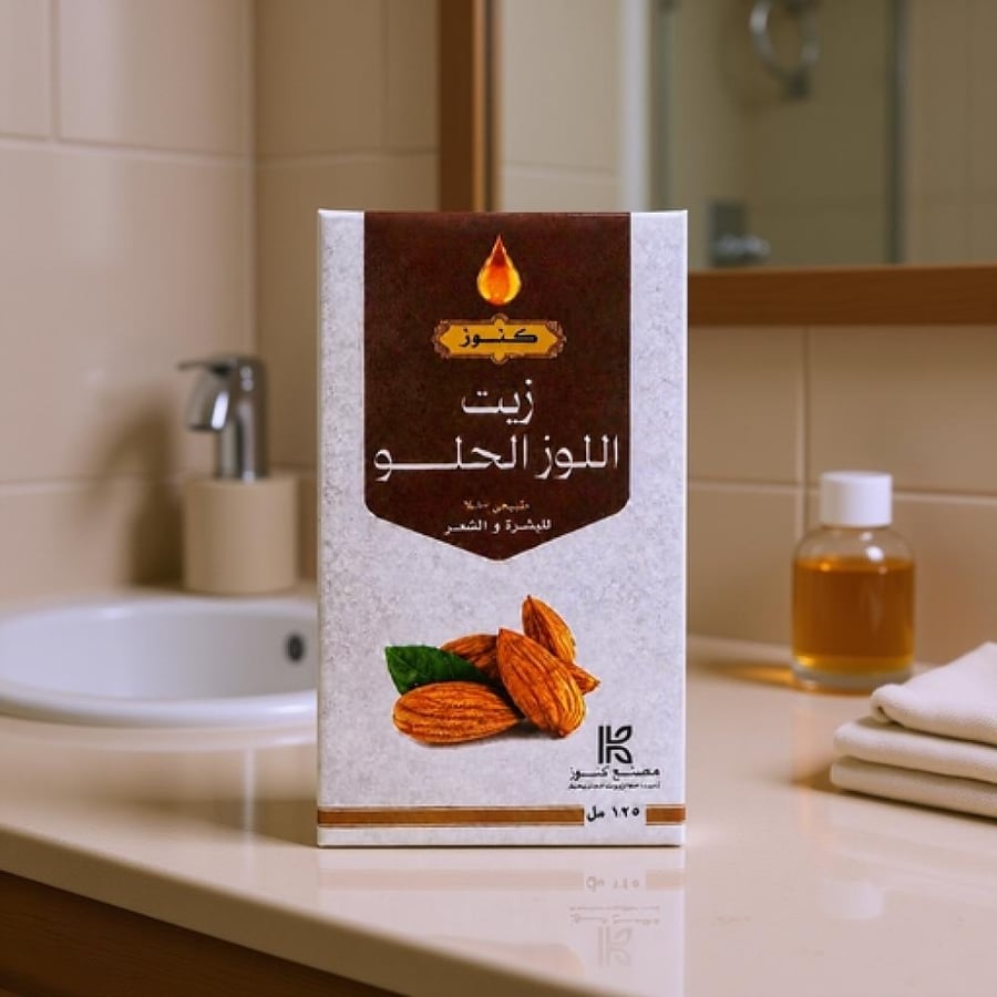 كنوز زيت اللوز الحلو للبشرة والشعر 125 مل