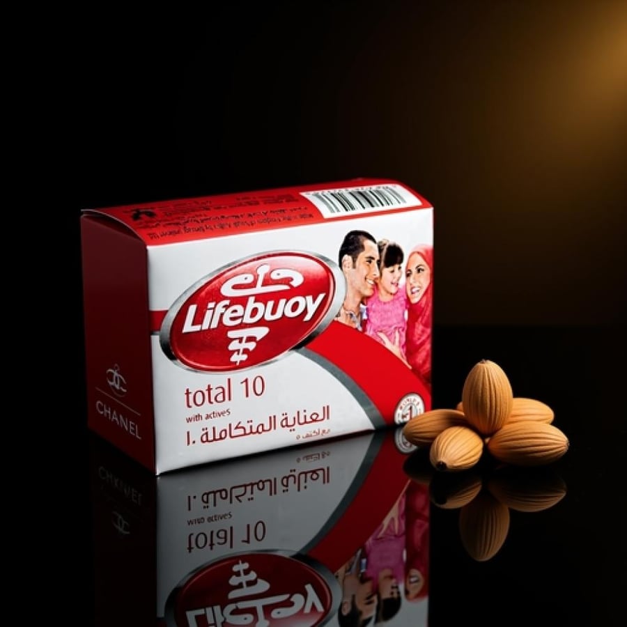 صابون لايف بوي المضاد للبكتيريا توتال 10 - 70 جم
