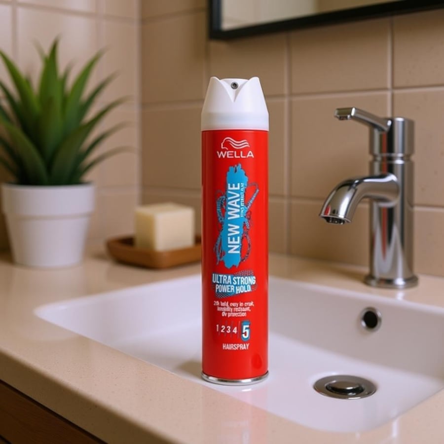 ويلا نيو ويف بخاخ مثبت الشعر بقوة قصوى 250 مل