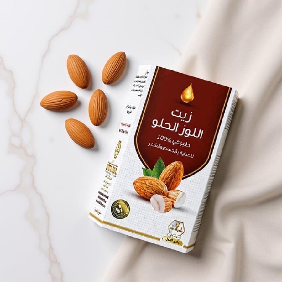 وادي النحل زيت اللوز الحلو 125 مل