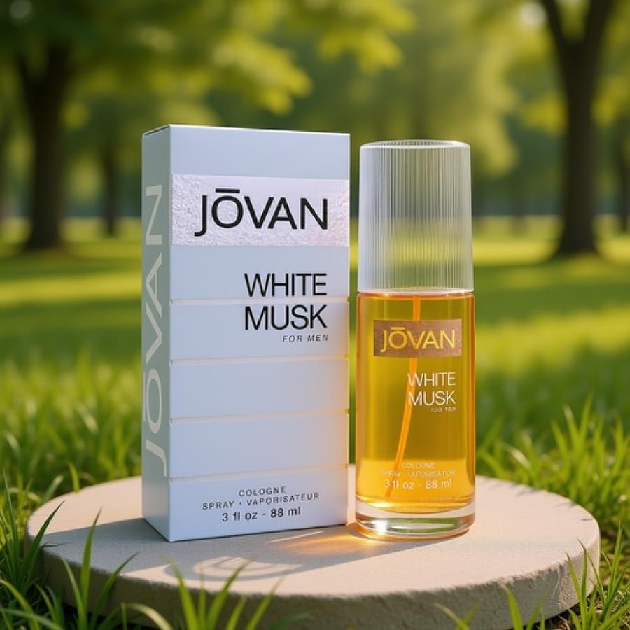 عطر جوفان المسك الأبيض للرجال 88 مل