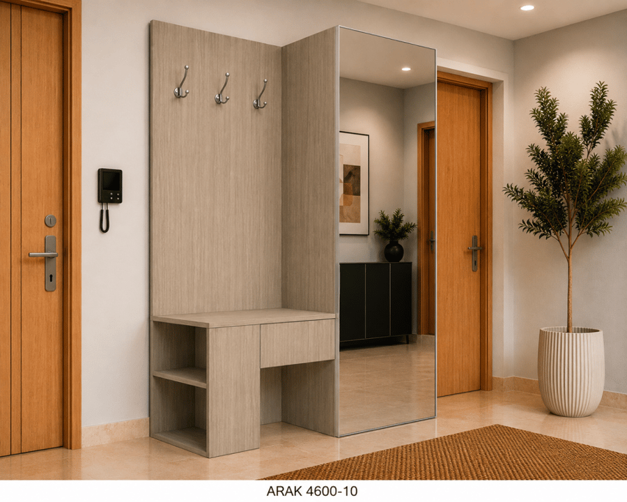 دولاب عبايات مودرن مع مرايه