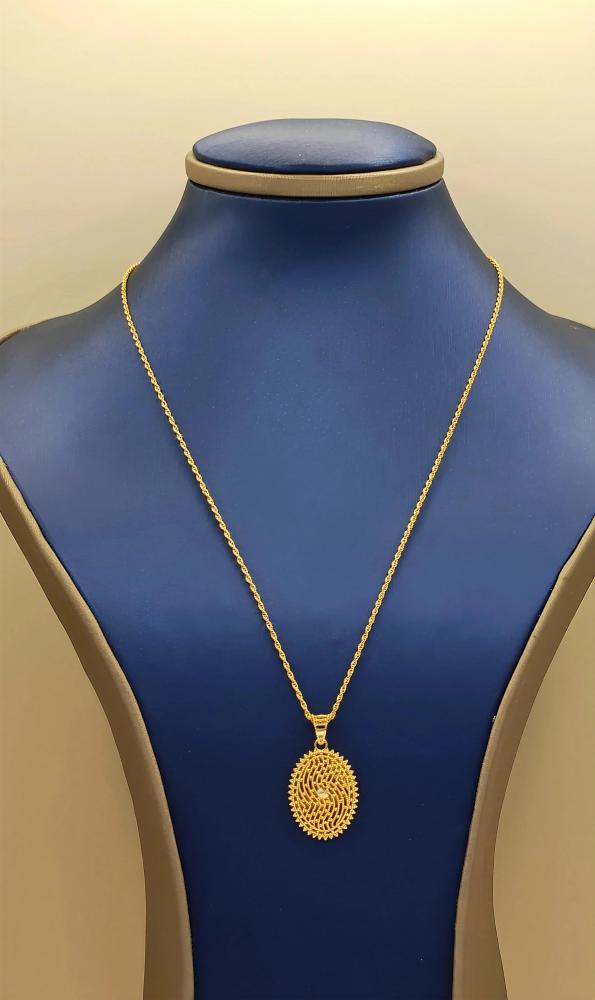 Necklace 21k Gold - عقد ذهب عيار 21