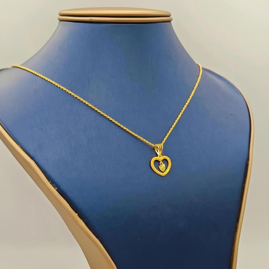 عقد ذهب عيار 21 - Necklace 21k