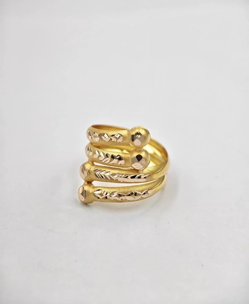 خاتم ذهب عيار - 18K Gold Ring