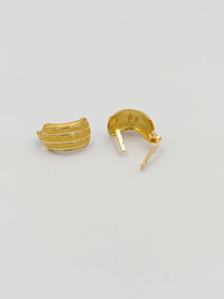 Earring 18K Gold - حلق عيار 18