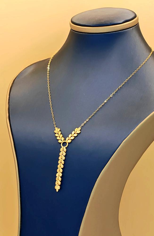 عقد ذهب عيار 21 - Necklace 21k