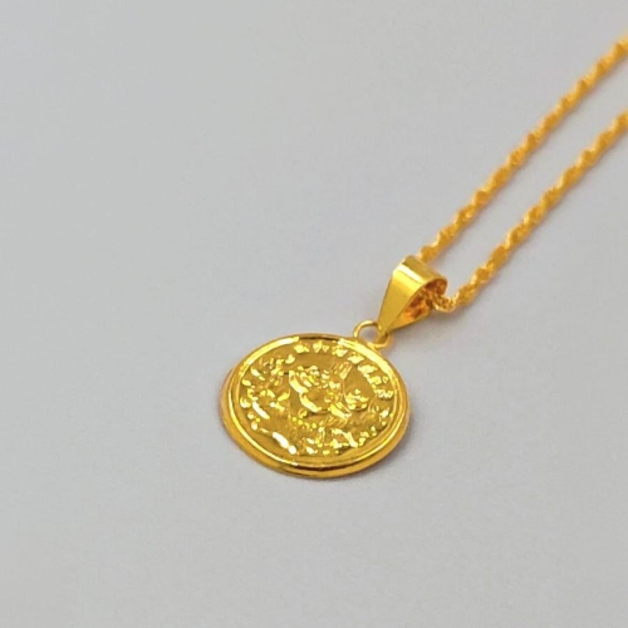 18K Gold Necklace - عقد ذهب عيار 18