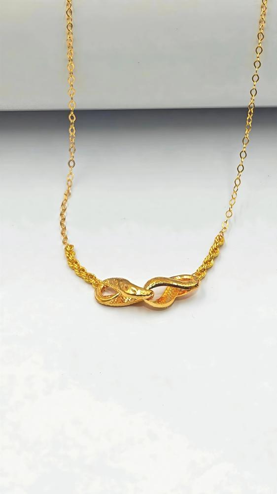 عقد ذهب عيار 21 - Necklace 21k