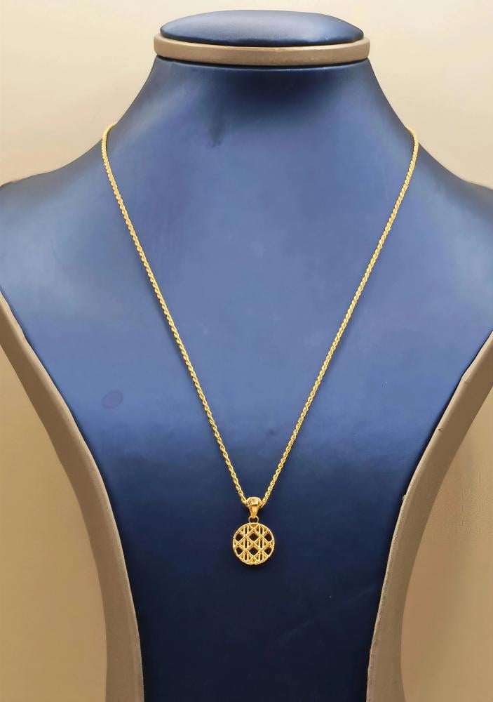 عقد ذهب عيار 21 - 21K Gold Necklace