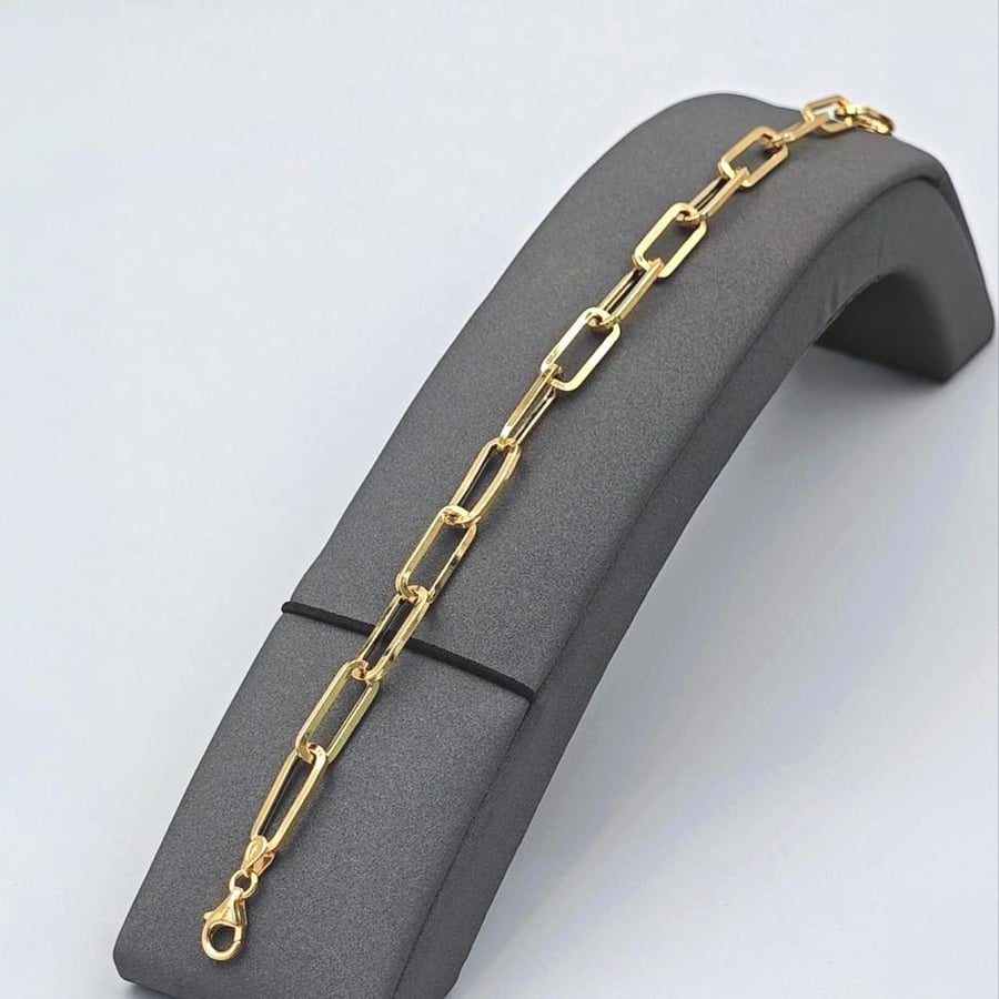 18K Gold Bracelet - إسوارة ذهب عيار 18