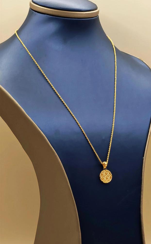 عقد ذهب عيار 21 - 21K Gold Necklace