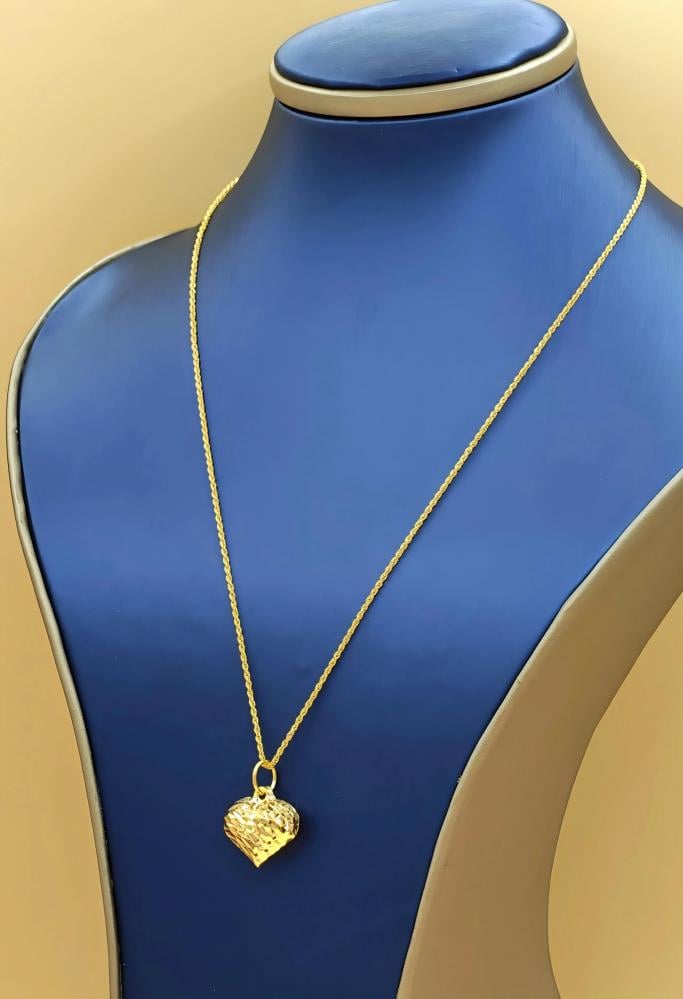 عقد ذهب عيار 21 - Necklace 21k