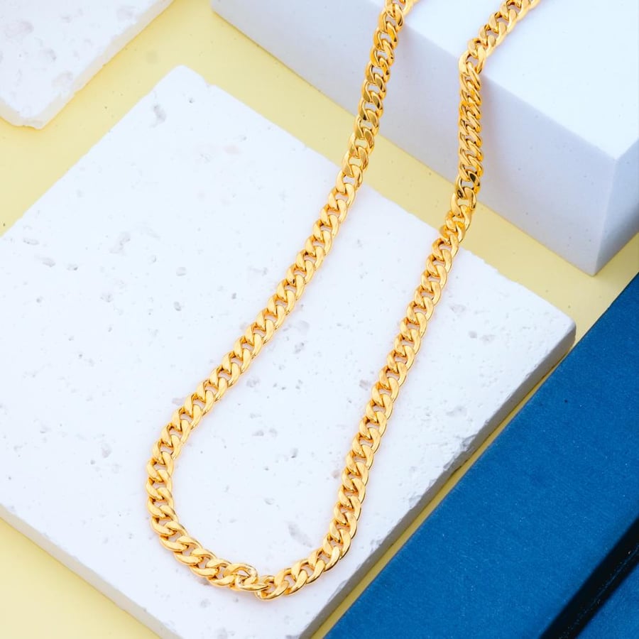 18K Gold Chain - سلسال ذهب عيار 18