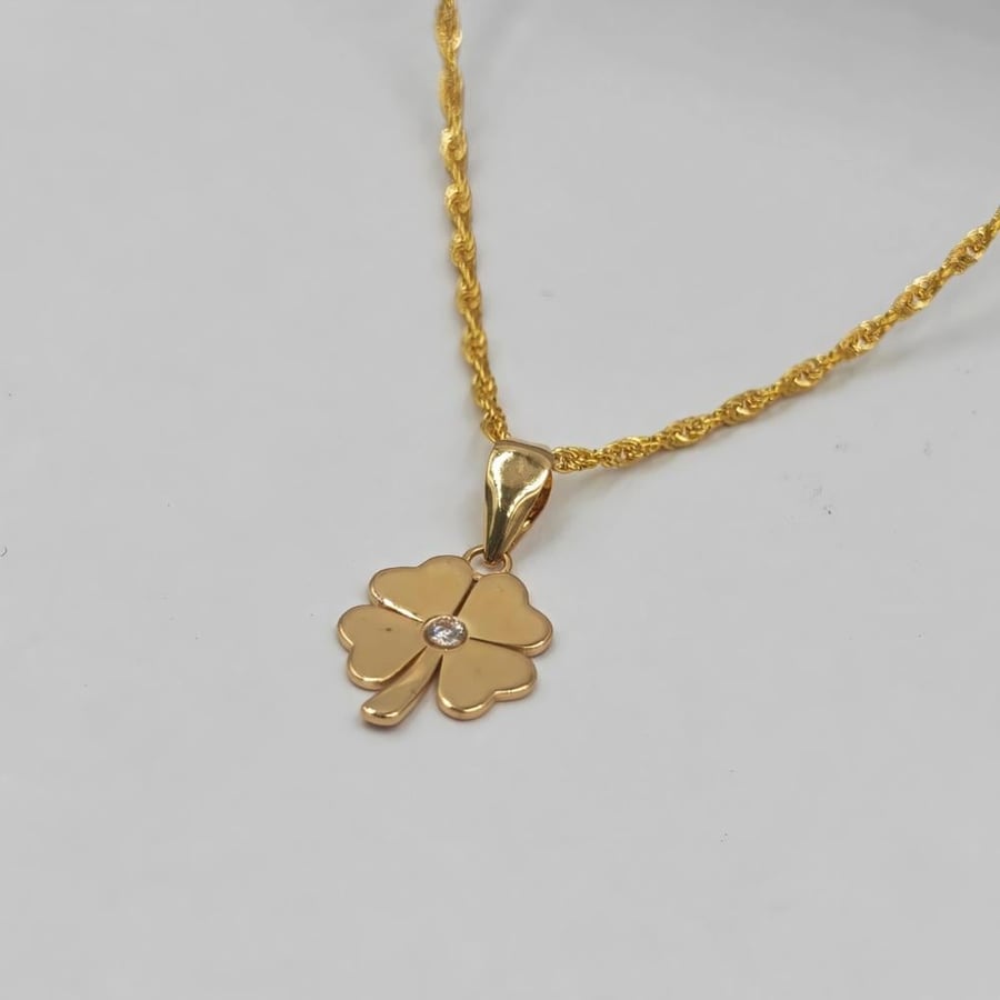 Necklace 18k Gold - عقد عيار 18