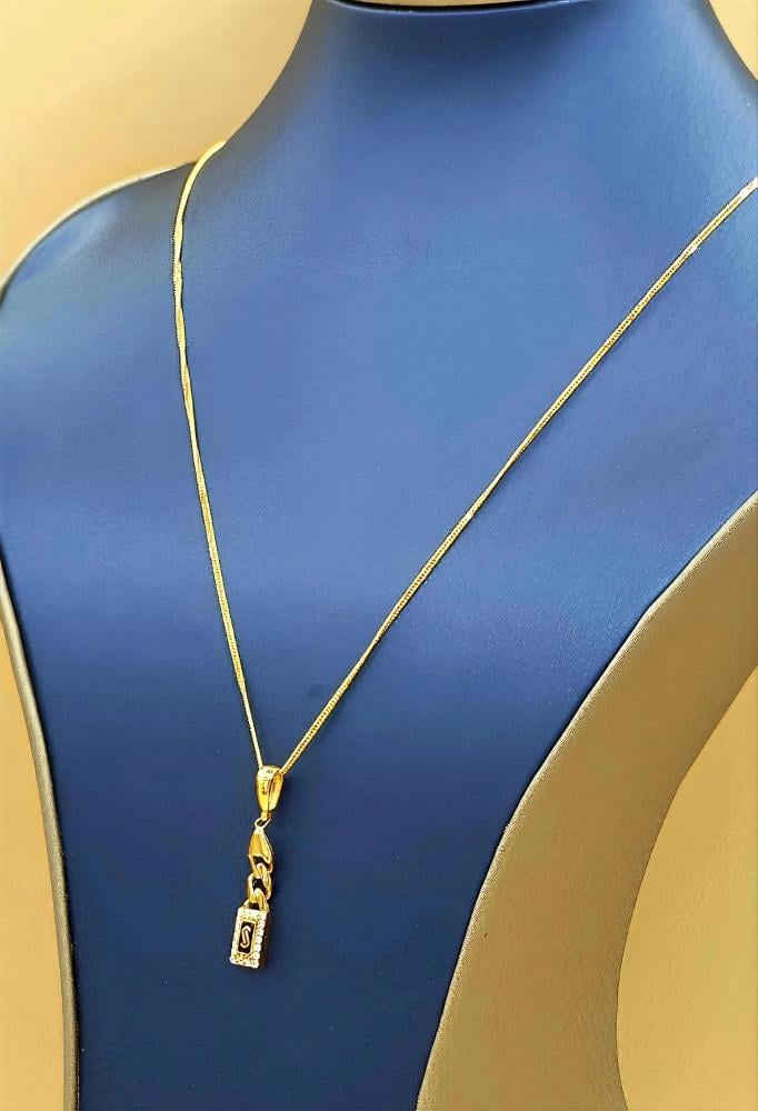 عقد ذهب عيار 21 - Necklace 21k