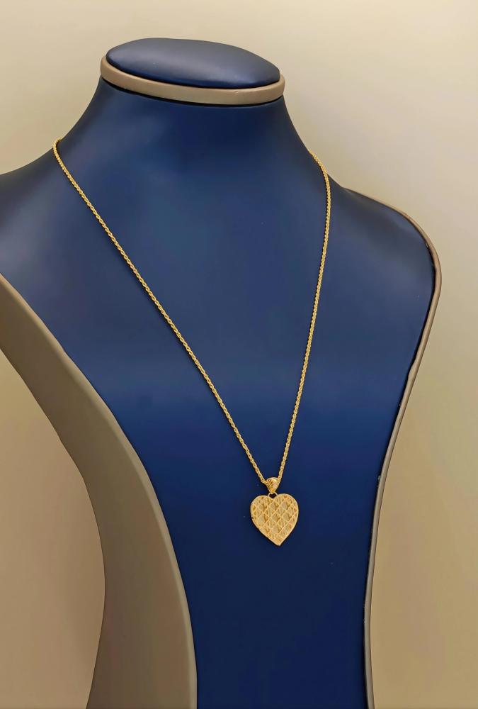 عقد ذهب عيار 21 - 21K Gold Necklace