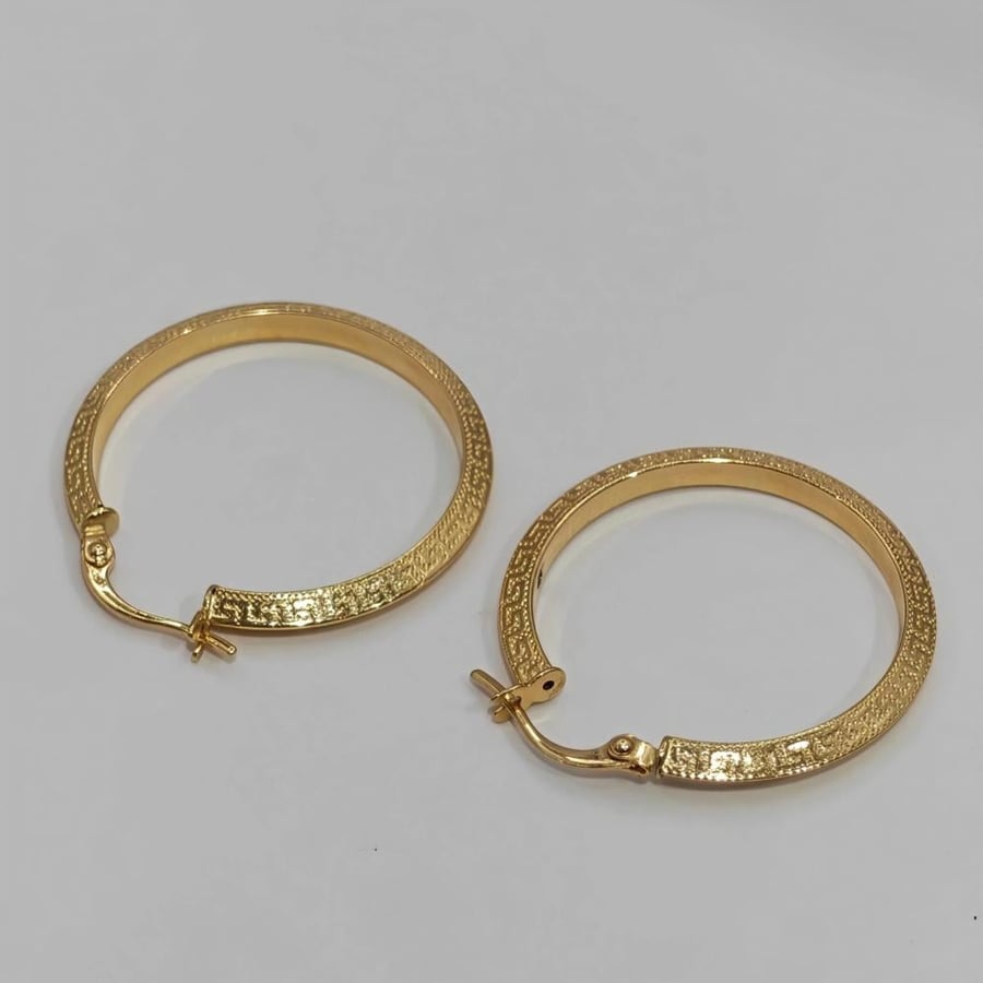 Earring 18K Gold - حلق عيار 18
