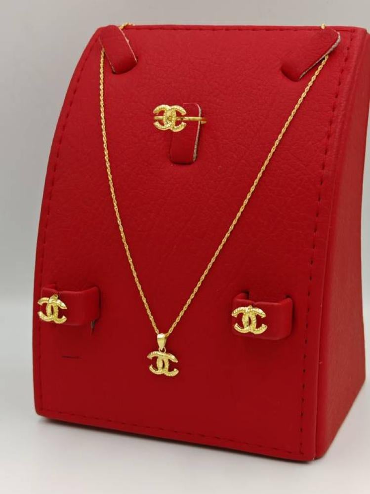 Set 18k Gold - عقد ذهب عيار 18