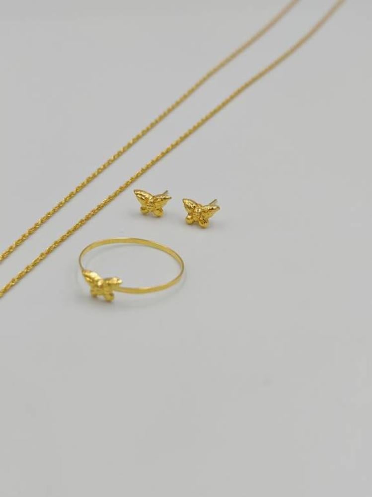 Set 18k Gold - عقد ذهب عيار 18