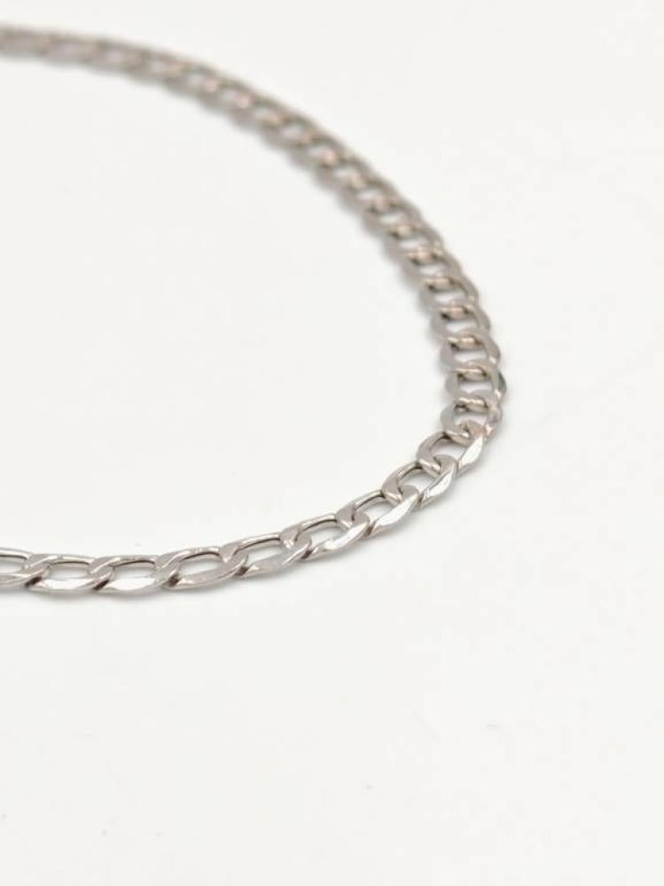 White Gold Bracelet 18K - إسوارة ذهب ابيض عيار 18