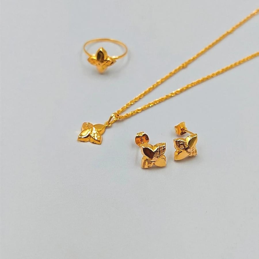 طقم ذهب عيار 21 - 21k Gold Set