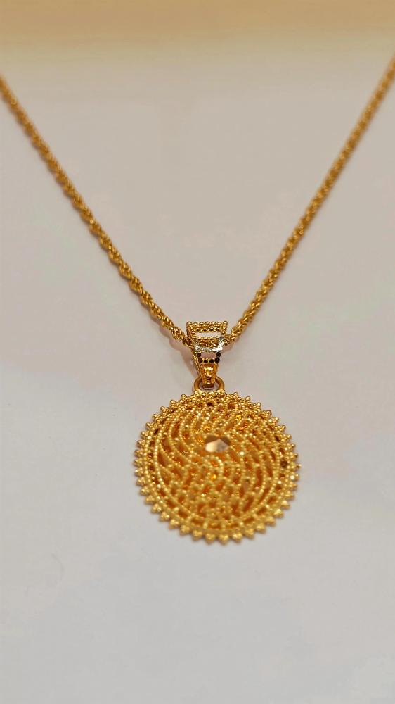 Necklace 21k Gold - عقد ذهب عيار 21