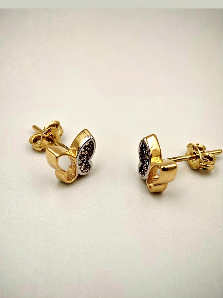 Earring 18K Gold - حلق عيار 18