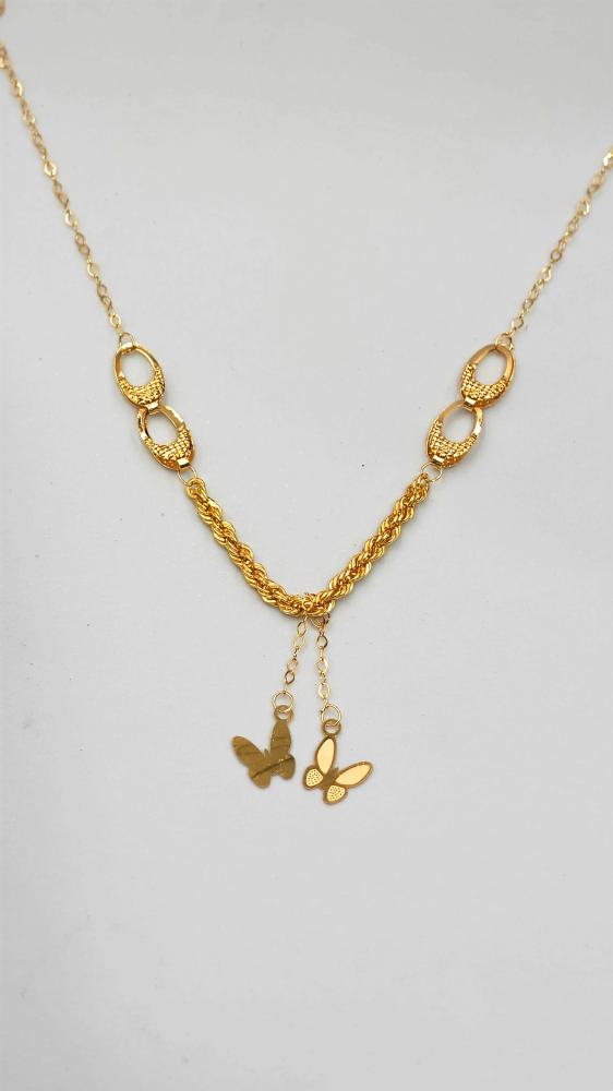 Necklace 21k Gold - عقد ذهب عيار 21