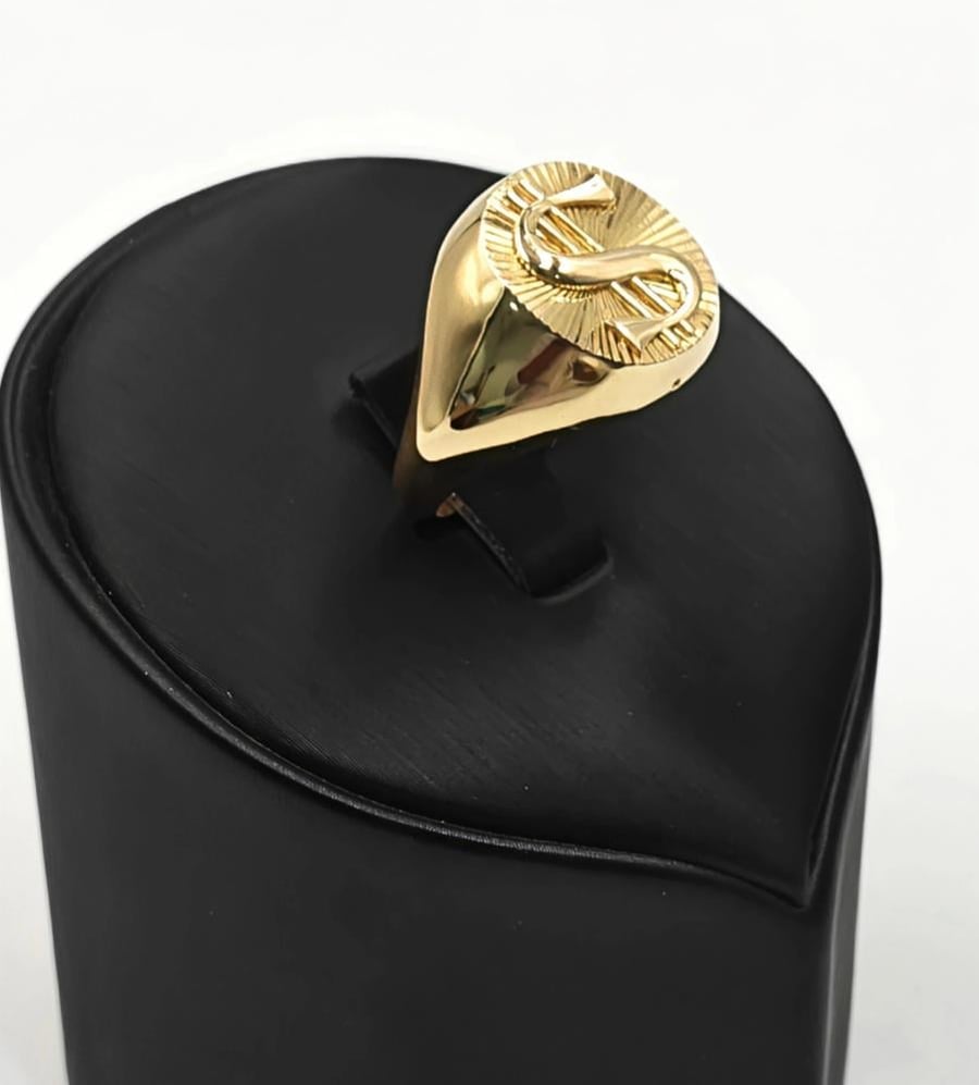 خاتم ذهب عيار - 18K Gold Ring