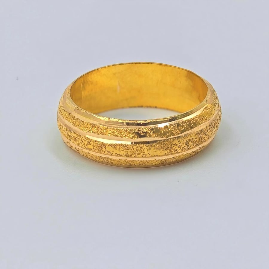 21K Gold Ring - دبلة ذهب عيار 21