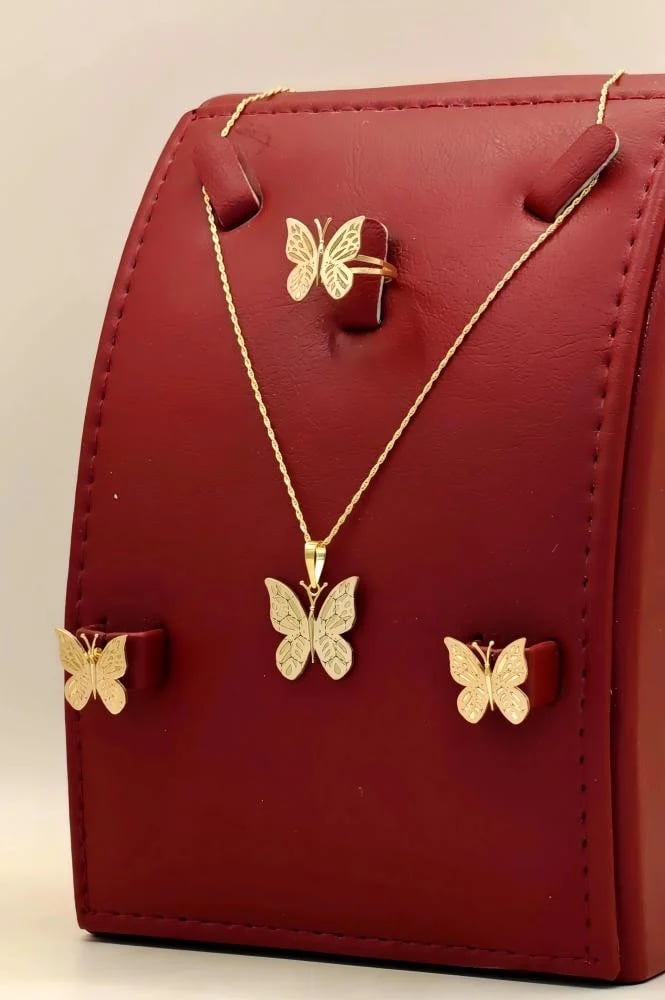 طقم فرشات ذهب عيار 21 - 21K Gold Set