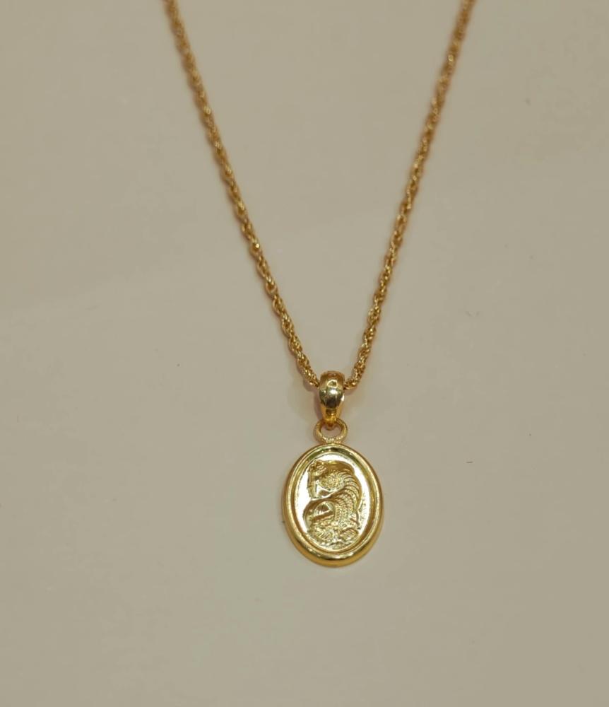 عقد ذهب عيار 21 - Necklace 21k