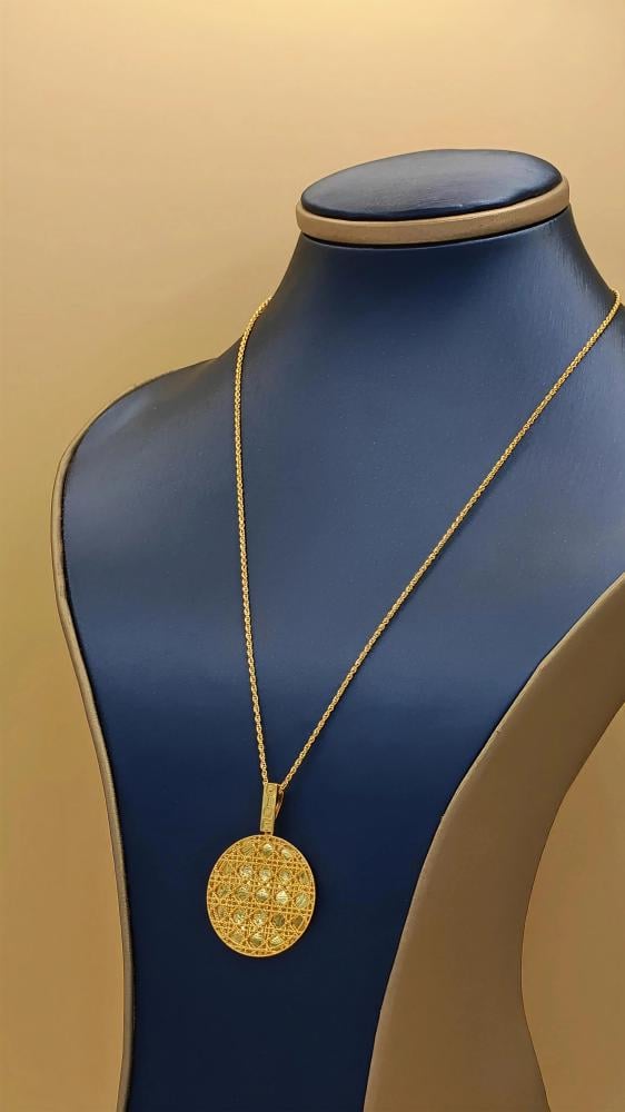 عقد ذهب عيار 21 - Necklace 21k