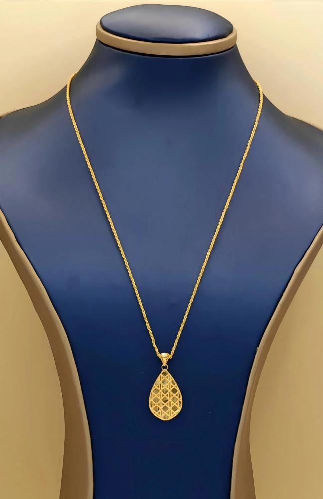 عقد ذهب عيار 21 - 21K Gold Necklace