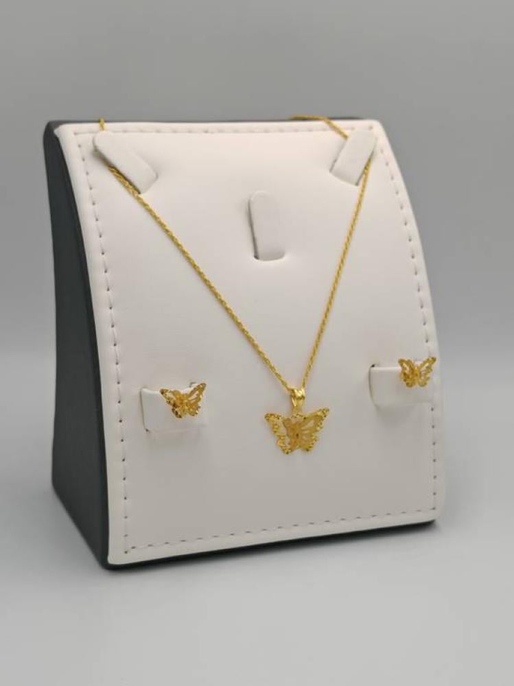 Set 18k Gold - عقد ذهب عيار 18