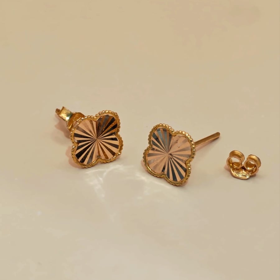 Earring 21K Gold - حلق عيار 21