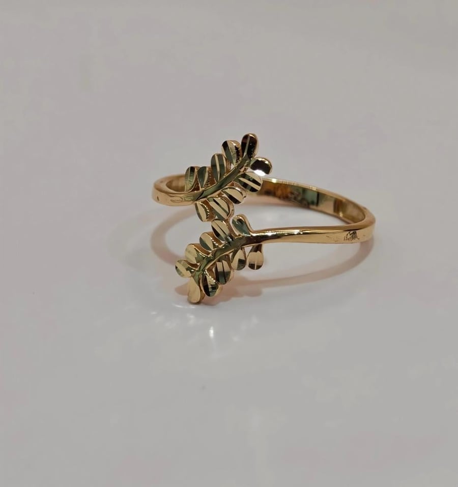 خاتم ذهب عيار - 18K Gold Ring