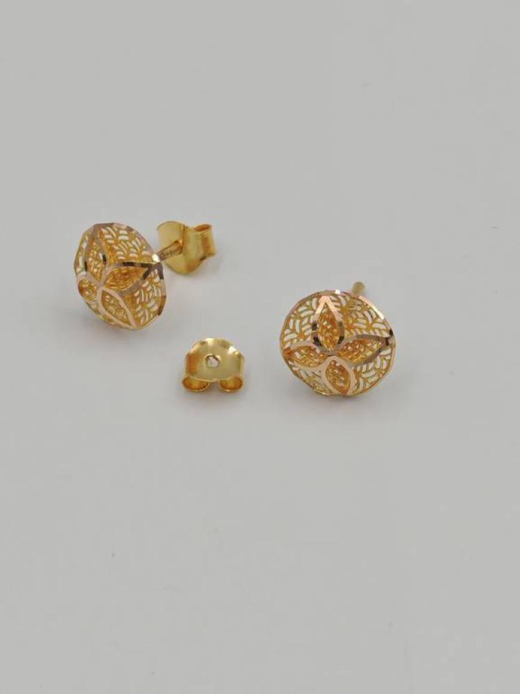 Earring 21k Gold - حلق عيار 21