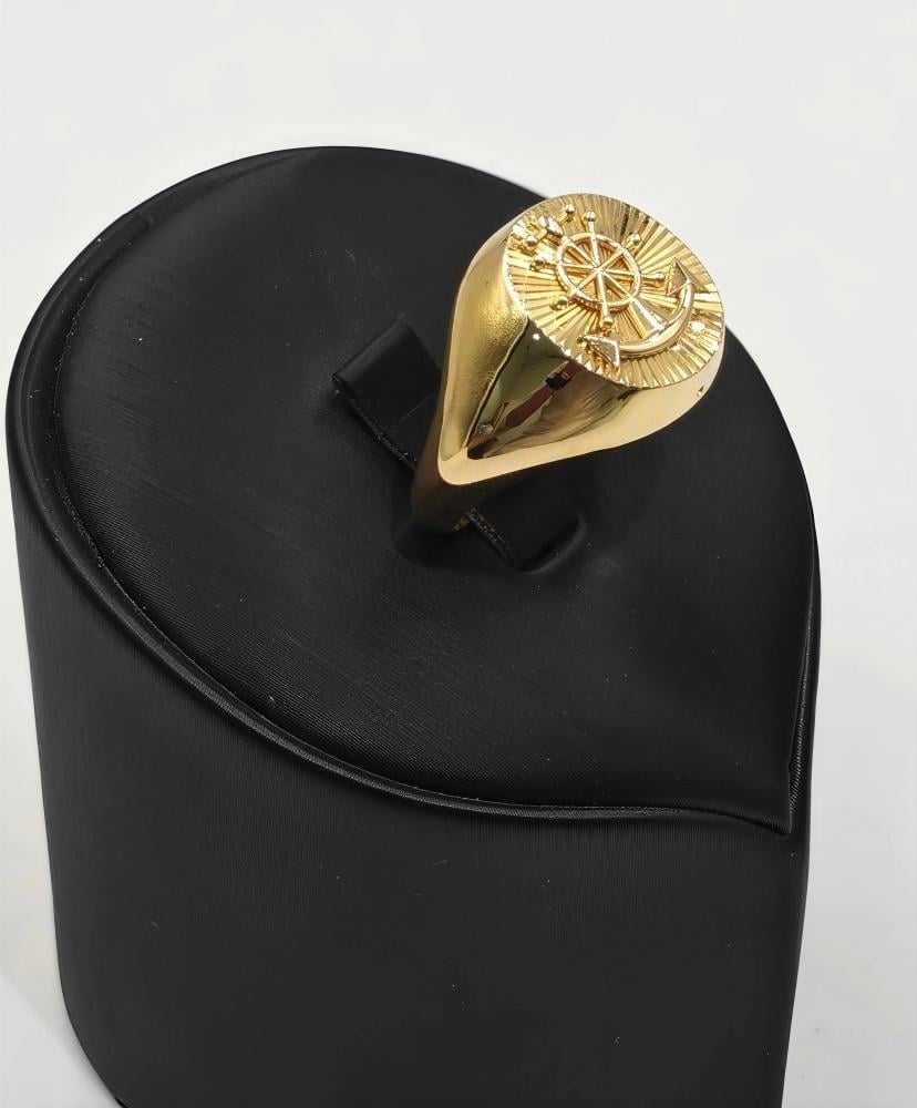 خاتم ذهب عيار - 18K Gold Ring