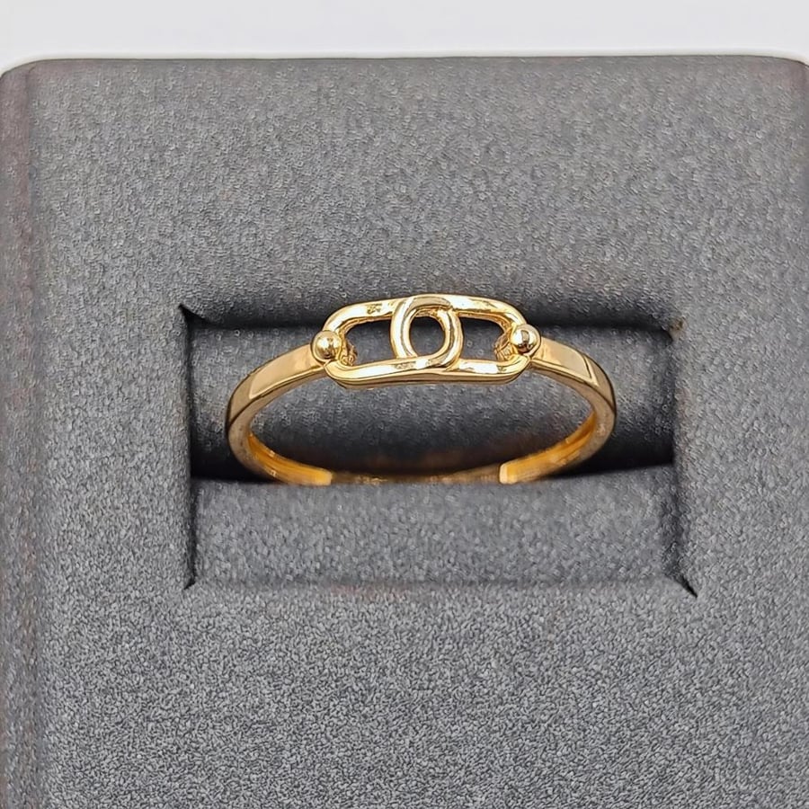18K Gold Ring - خاتم ذهب عيار 18