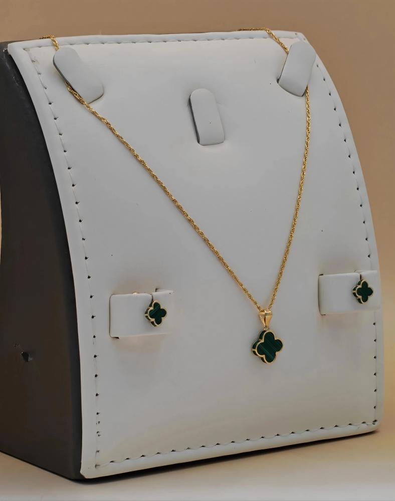 طقم ذهب عيار 18 - 18K Gold Set