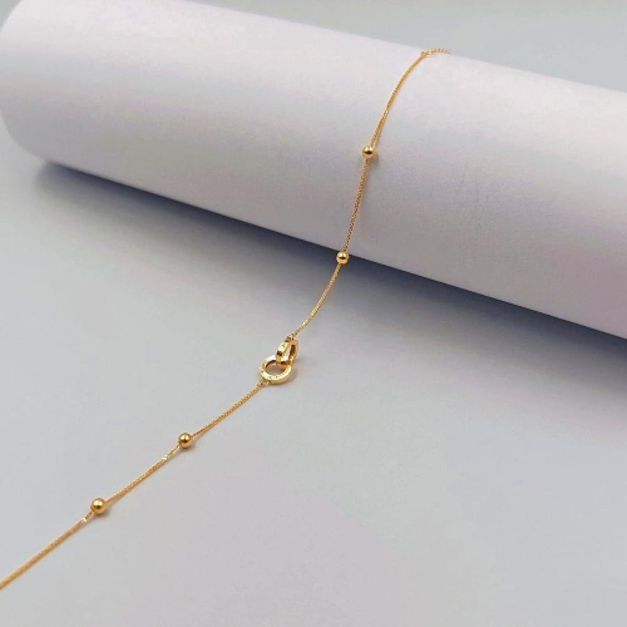اسوارة ذهب عيار 18-18K Gold Bracelet