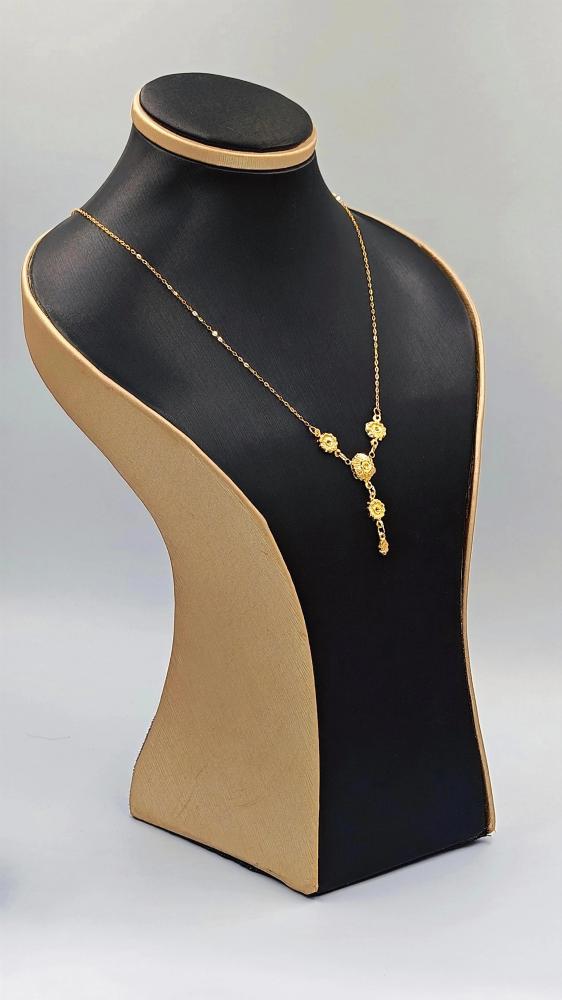 21k Necklace - عقد كرسي جابر عيار 21