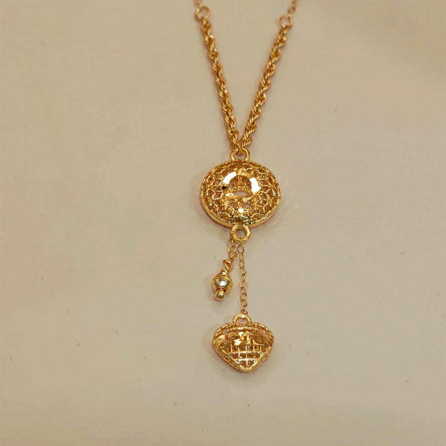 عقد ذهب عيار 21 - Necklace 21k
