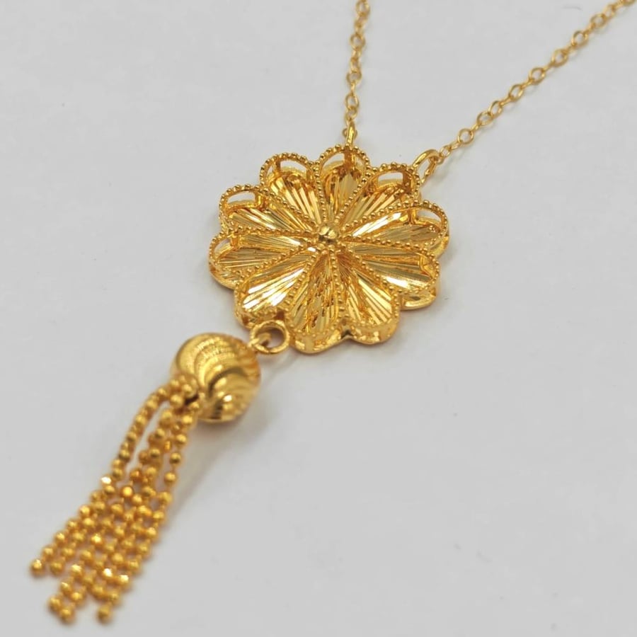 Necklace 21k Gold - عقد عيار 21k