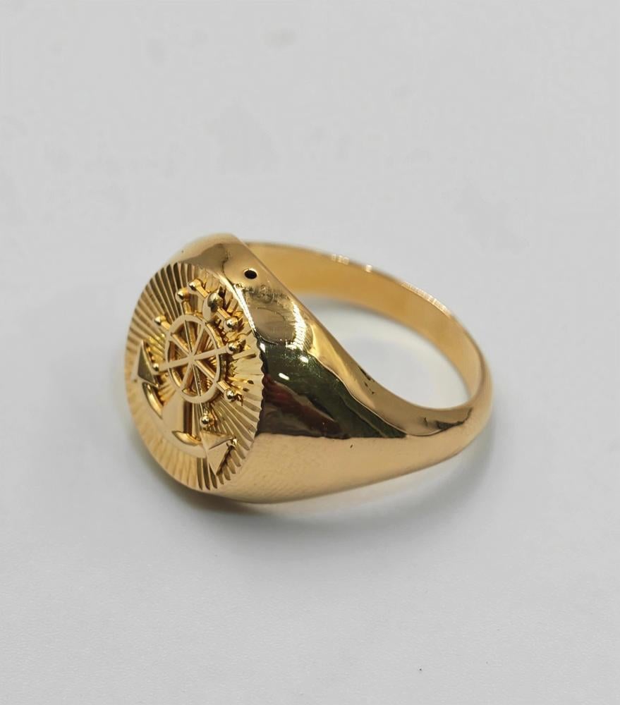 خاتم ذهب عيار - 18K Gold Ring